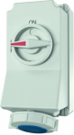 16A4P 9H230V wall mounted receptacle DUO IP 67 5599A | 4015394027744