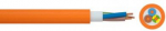 Halogeenivaba kaabel (N)HXH-J FE180/E30 5x10 RE VDE oranž (500m) 0111730400500