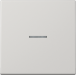 1-gang rocker with lens, light grey, LS LS990KO5LG | 4011377211650