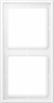 2-gang frame, matt white, LS990 LS982WWM | 4011377186798