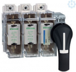 TeSys GS, black external frontal rotary handle, for switch disc 100&hellip;400A. range of product: TeSys - device short name: GS2AH - product or component type: rotary handle - type of operating handle: external frontal - handle colour: black - handle front ...