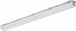 Hermetic luminaire Helios LED 236 BIS, T8 LED, G13, 2x36W, L1250mm, IP65, ABS/PS, gray LD-HEL236B-30 | 5901867163349