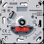 Speed regulator insert (rotary on/off) 2,5A 230-240VAC 50/60Hz 245.20