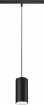 NUMINOS&reg; S, 48V pendant light, pendant length 150 cm, 4000 K, 20&deg;, DALI 2, matt black / matt white 1006850 | 4024163268967