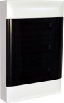 LEGRAND 3X18M SURFACE CABINET SMOKED DOOR EARTH + NEUTRAL TERMINAL BLOCK 137218 | 3414971198890