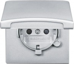Shuttered. Delivered with sealing ring. IP 44 only in conjunction with cover frames All Weather 44. With screwless terminals. DP (2 P + E) 2CKA002064A0293 | 4011395172247