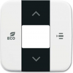 As cover for ABB-free@home&reg; room temperature controller RTC-F-1. As cover for KNX room temperature controller (6108/18-500). 2CKA006220A0246 | 4011395187494
