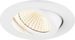 Downlight NEW TRIA 68, 11W, 3000K, 60&deg;, IP20, round, white 1007425 | 4024163277426