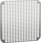 Monobloc perforated plates H500xW500mm with universal perforations 11x26mm. range of product: Mounting accessories - accessory / separate part type: mounting&nbsp;plate - device application: multi-purpose - mounting location: direct fixing on backstuds, s ...