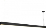 GLENOS Indoor pendant, 85W, 3000K, 2m, black 1001406 | 4024163197007