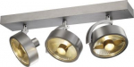 KALU 3 QPAR ceiling light, alu brushed, 3x ES111, max. 3x 75W 147326 | 4024163142441