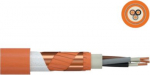 Halogeenivaba kaabel (N)HXCH FE180/E90 4x2,5/2,5 RE VDE varjestatud, oranž (500m) 0109960400500