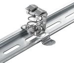 Clamping yoke, Steel, KLBUE 10-20 FM4, TS 35 1252510000 | 4032248112555