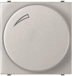 N2260.2 PL Universal rotatory/push dimmer, silver, 2 modules Zenit 2CLA226020N1301 | 8427238068701