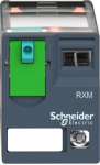 Miniature Plug-in relay, Zelio RXM 2 C/O 24 V DC 12A with LED. range of product: Zelio Relay - series name: Miniature - product or component type: plug-in relay - device short name: RXM - contacts type and composition: 2 C/O - status LED: with - cont ...
