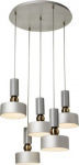 Chandelier Void 5 X E14 (40W) Grey MOD030PL-05GR | 4251110083285
