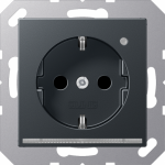Schuko socket with LED pilot light A1520-OANMLNW | 4011377154971