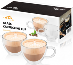 ETA | Cappuccino glasses | ETA518092010 | For coffee | 2 pc(s) | Dishwasher proof ETA518092010 | 8590393325566