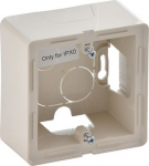 1-gang surface-mounting box Valena Life - 89 x 89 x 44.8 mm - ivory 754201 | 3414970453846