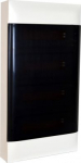 LEGRAND 4X12M SURFACE CABINET SMOKED DOOR EARTH AND NEUTRAL TERMINAL BLOCK 135214 | 3414971197961