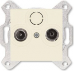 Antenna socket outlet, TV-R, loop-through type with 7 dB tap loss 2CHH083607A6017 | 8592624112419