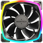 CASE FAN 120MM/RX120 PWM BLACK MONTECH RX120PWMBLACK | 4710562744156