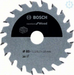 Standard for Wood 85x15x1.1/0.7x20T 2608837666 | 3165140958134