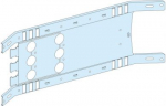 Mounting plate, PrismaSeT P, for Vigi NSX/CVS 3P 630A, horizontal fixed, toggle, W650mm LVS03451 | 3606481874368