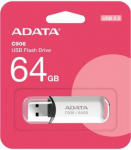 ADATA | USB Flash Drive | C906 | 64 GB | USB 2.0 | White AC906-64G-RWH | 4711085945518