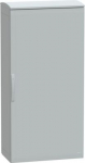 Floor standing polyester enclosure, Thalassa PLA, plain door, ventilated canopy, 1500x750x420mm, IP4 NSYPLAT1574G | 3606480775383