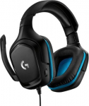 HEADSET GAMING G432/BLACK 981-000770 LOGITECH 981-000770 | 5099206082410