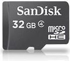 Memory card MICRO SDHC 32GB CLASS4, Black SDSDQM-032G-B35 | 619659061647