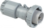 CEE-plug 2x16A 10h 24/42VDC IP67 TWIST, grey 0822-10V | 9003399094934