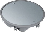 cover lid R12 round 12 devices for flooring 5 mm steel grey VDR12057011 | 4012002244364