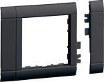 Frontplate modular, CP 55, Lid 80, hfr, graphitblack GR0800A9011 | 4012740982139