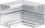 Internal corner of base profile for BRA 68x100mm lid 80mm of alu traffic white BRA6510049016 | 4012740014021