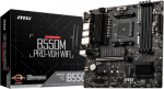 Mainboard MSI AMD B550 SAM4 MicroATX 2xPCI-Express 3.0 1x 2xM.2 1xPCI-Express 4.0 16x Memory DDR4 Memory slots 4 1x15pin D-sub 1xHDMI 1xDisplayPort 2xUSB 2.0 4xUSB 3.2 1xPS/2 1xRJ45 3xAudio port B550MPRO-VDHWIFI B550MPRO-VDHWIFI | 4719072733698