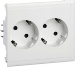 CYB-PS 2 set socket outlet, white 5940010 | 7315885940017
