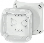 Junction box DK 0200 GZ 93x93x62mm IP66 grey halogen free without terminals 62000147 | 4012591125327