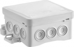 Junction box NS5 75x75x40 mm IP54 grey with lid 35360102 | 5907813202858
