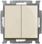 2 gang two way switch ivory 2006/6/6 UC-92-507 basic55 2CKA001012A2151 | 4011395091128