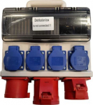 Distribution box 32/5 16/5 IP44 DZ-OW WE32/5 16/5 4GS 9004049WE | 5907711105596