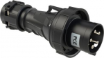 CEE Industrial Plug 60A 4P5W 5h IP69k black 0359-5