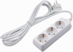 Extension 3 sockets white, 3m PAGACU03 | 7394363330311