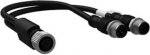 M12-CYMUTE Orion cable with two M12-8 connectors and M12-5 connector 2TLA022316R0100 | 7350024483222
