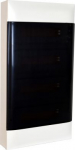 LEGRAND 4X18M SURFACE CABINET SMOKED DOOR EARTH + NEUTRAL TERMINAL BLOCK 137219 | 3414971198906