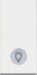 Push buttons 1P (NO) 10A - 250Vac lamp symbol - lightable BT-RW4043 | 8005543633335