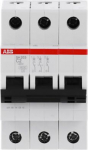 SH203-C2 Miniature Circuit Breaker (MCB) 6kA 2A C 3P 2CDS213001R0024 | 4016779631235