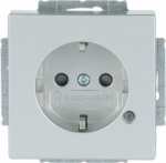 Shuttered. DP (2 P + E) With transparent lens. LED colour green. 2CKA002013A5285 | 4011395100660
