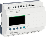 This Zelio Logic SR2 compact smart relay / programmable controller uses a supply voltage of 48V alternating current. It has 20 inputs / outputs with screw-clamp terminals and has an integrated LCD display. It has compact design, allowing installation ...